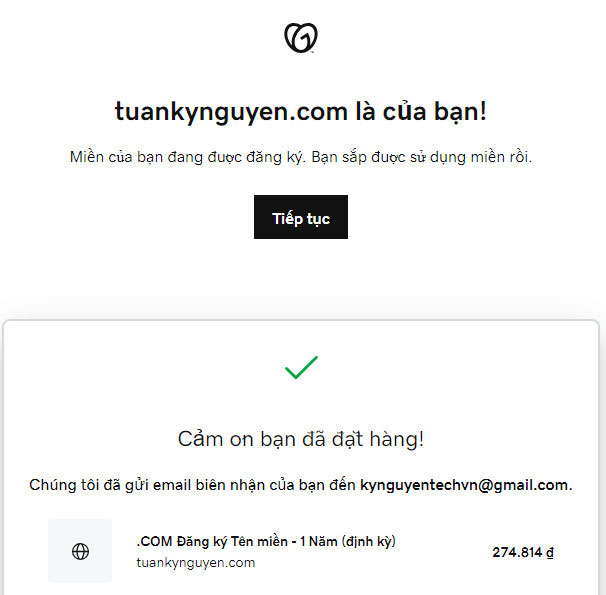 Hướng dẫn mua tên miền tại GoDaddy 11