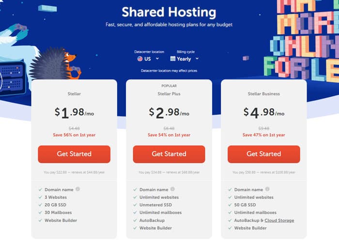 Hosting Namecheap