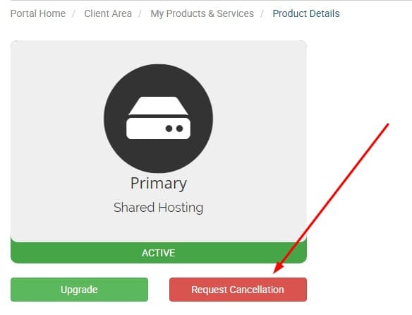 Tắt gia hạn Hawkhost