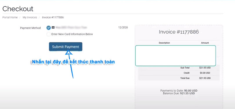 Thanh toán gia hạn Hawkhost