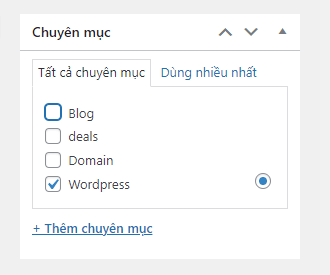 tạo bài viết trong wordpress bước 11