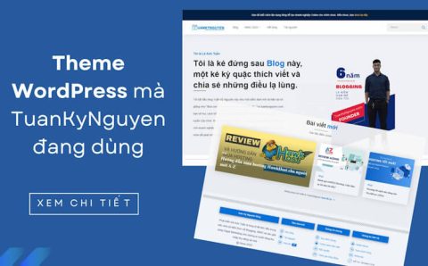 theme wordpress cho blog
