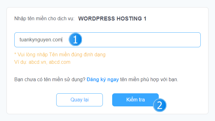 Hướng dẫn mua hosting Vietnix hình 4