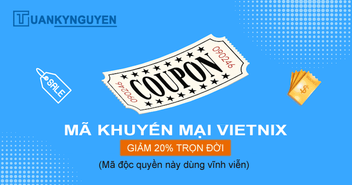 Mã giảm giá Vietnix