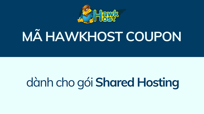 Hawkhost coupon code mới nhất 1