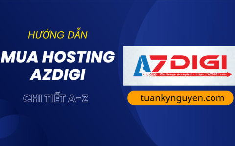 Hướng dẫn mua hosting AZDIGI