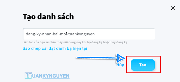 Hướng dẫn sử dụng Getresponse Tuankynguyen 7