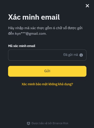 Cách bật bảo mật 2FA cho tài khoản Binance 2