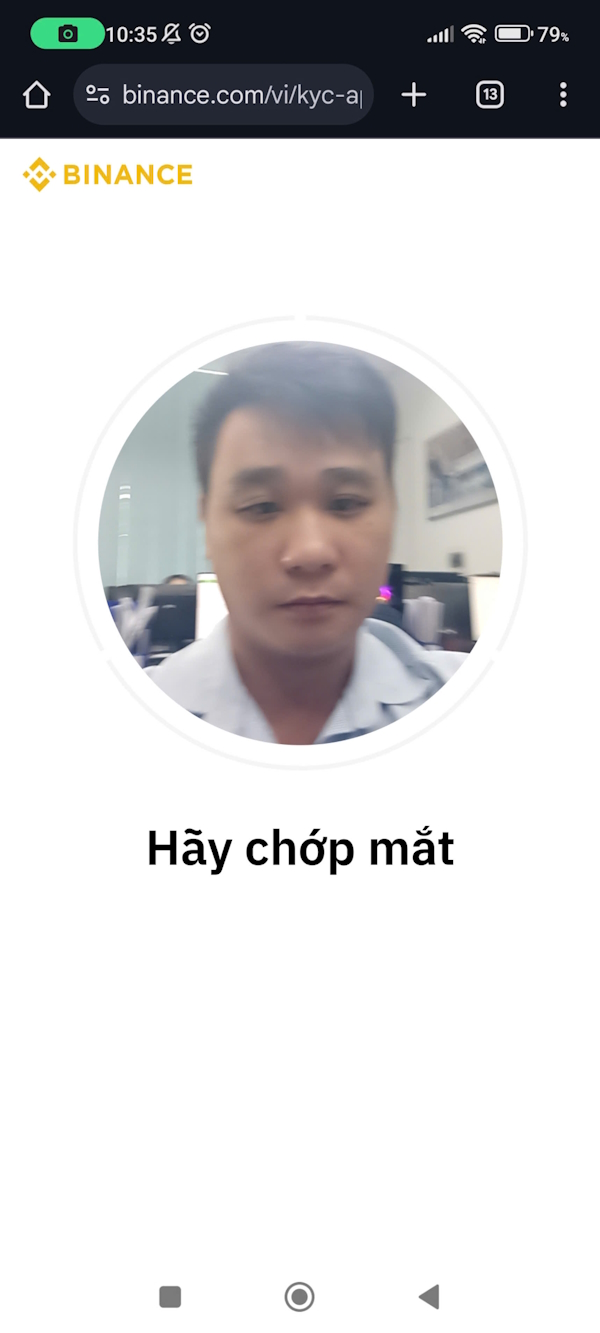 Xác minh danh tính KYC cho tài khoản Binance 5