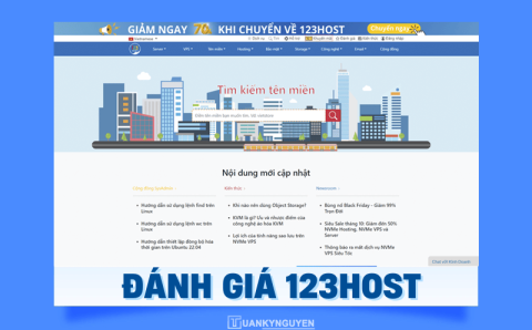 đánh giá 123host