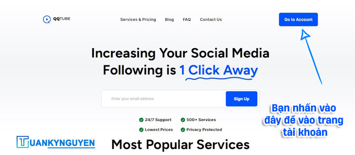 Hướng dẫn mua view QQTube hình 1