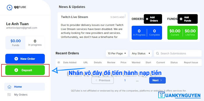 Hướng dẫn mua view QQTube hình 2