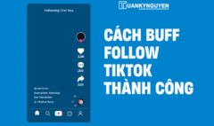 cách buff follow tiktok