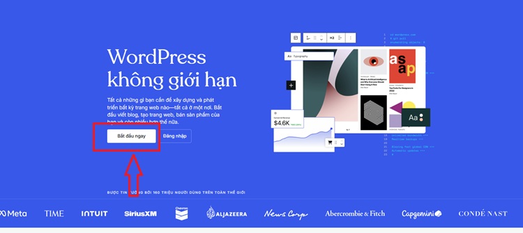 tạo blog WordPress