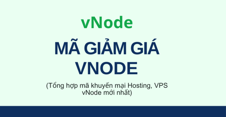 mã giảm giá vnode