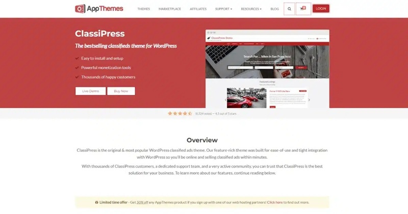 ClassiPress của AppThemes