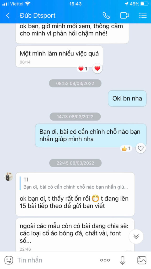 Feedback từ khách hàng 2