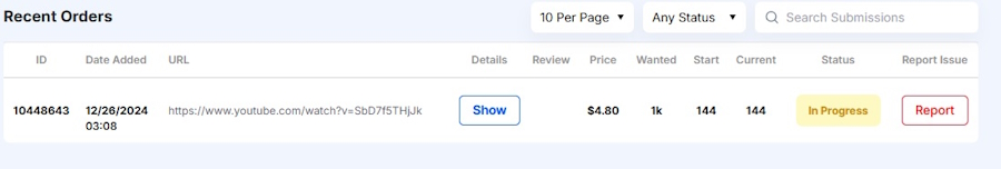 how to buy youtube views step 10