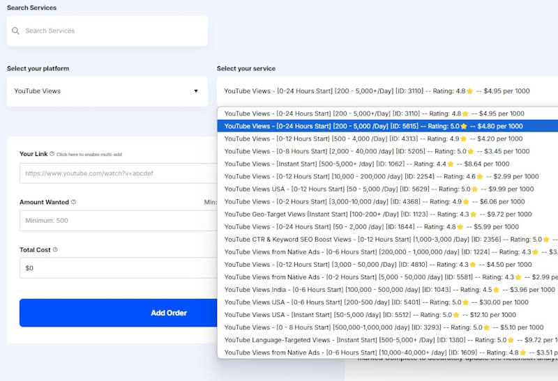 how to buy youtube views step 8